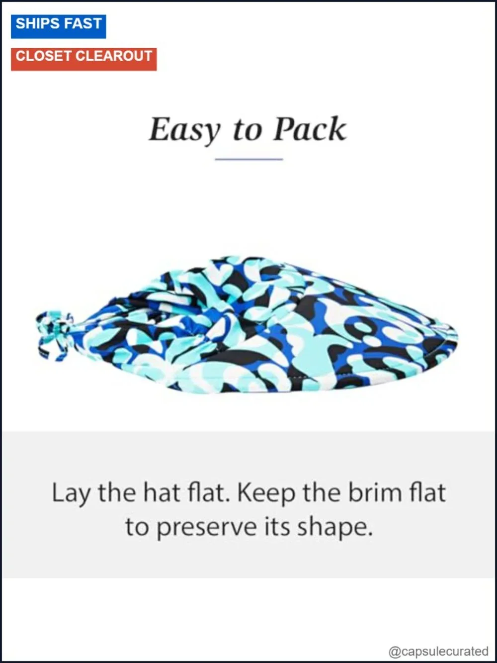 Women's UV Sun Visor with 4-Inch Brim, Tie-Back Adjustable, 100% Lycra,